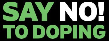 Say no to doping