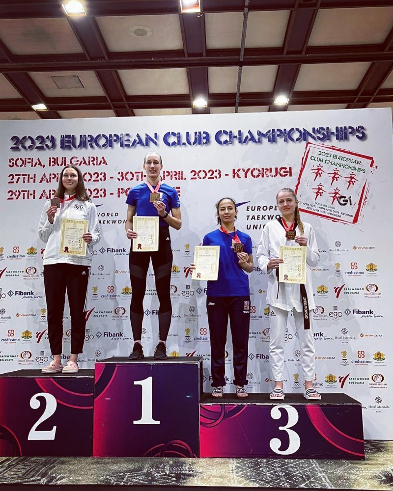 Štolbová a Flegrová vybojovaly medaile na Mistrovství Evropy klubů