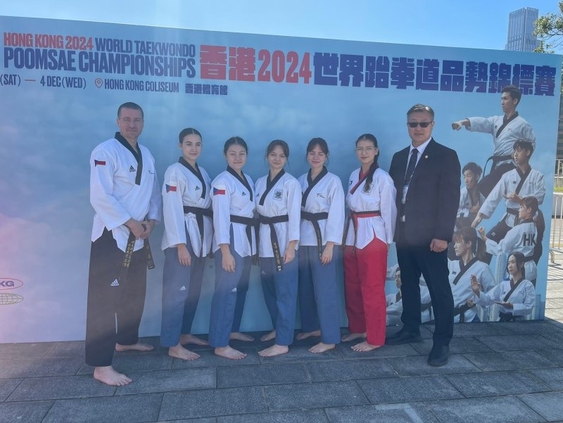 Ondřej Havlíček a Irena Lee vybojovali 5. místa na MS poomsae v Hongkongu